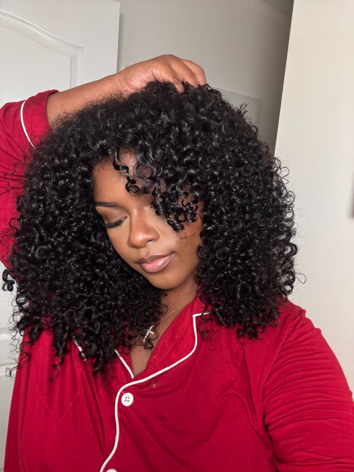 22 INCH 9x5 FRONTAL HD LACE “FINGER COIL” CURLY WIG