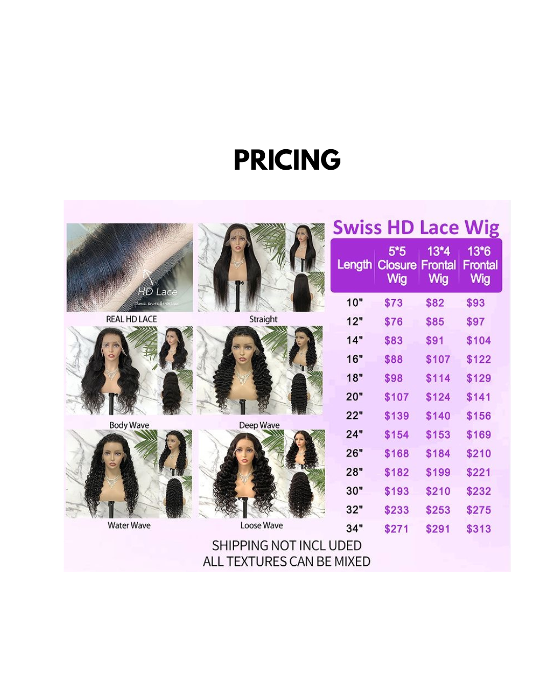 My Affordable Virgin Hair Custom Wig/Bundles Vendor